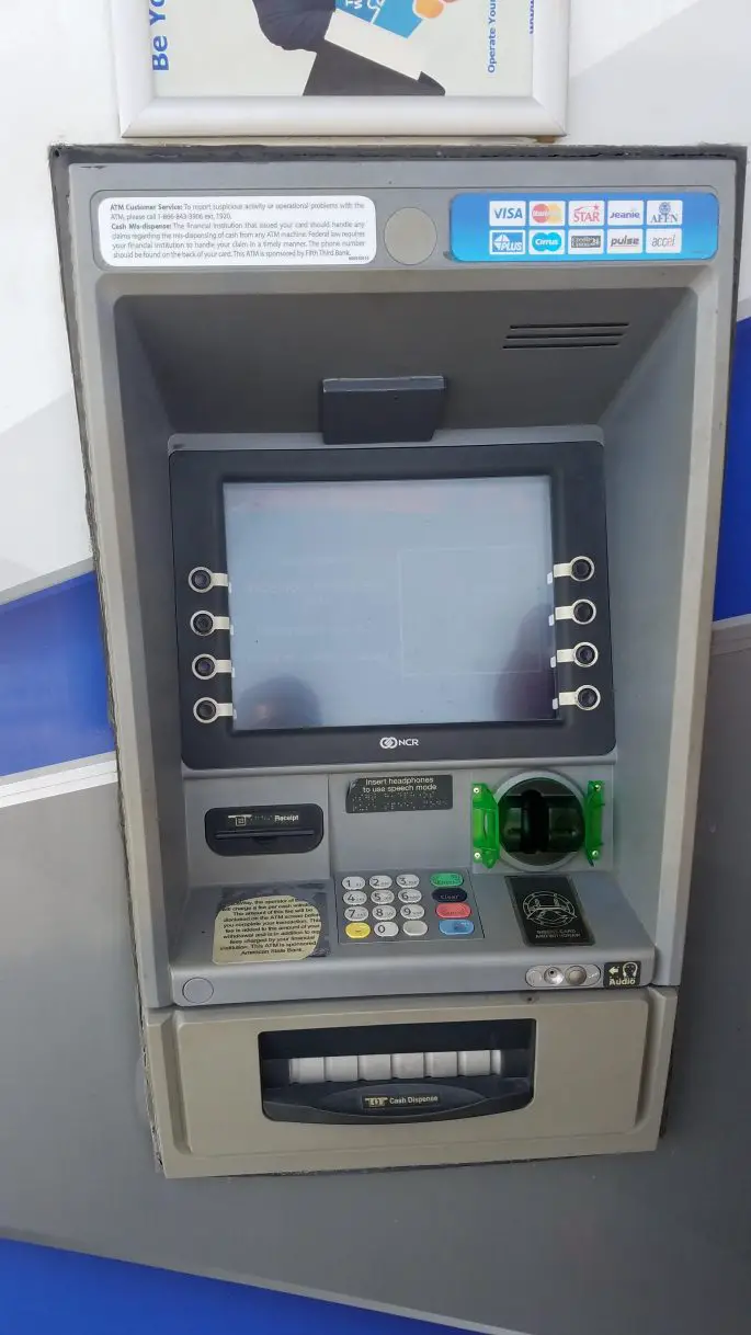 ATM scam