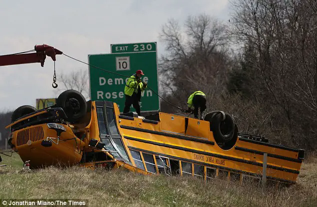 school bus accident