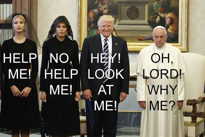 Pope meets Trump