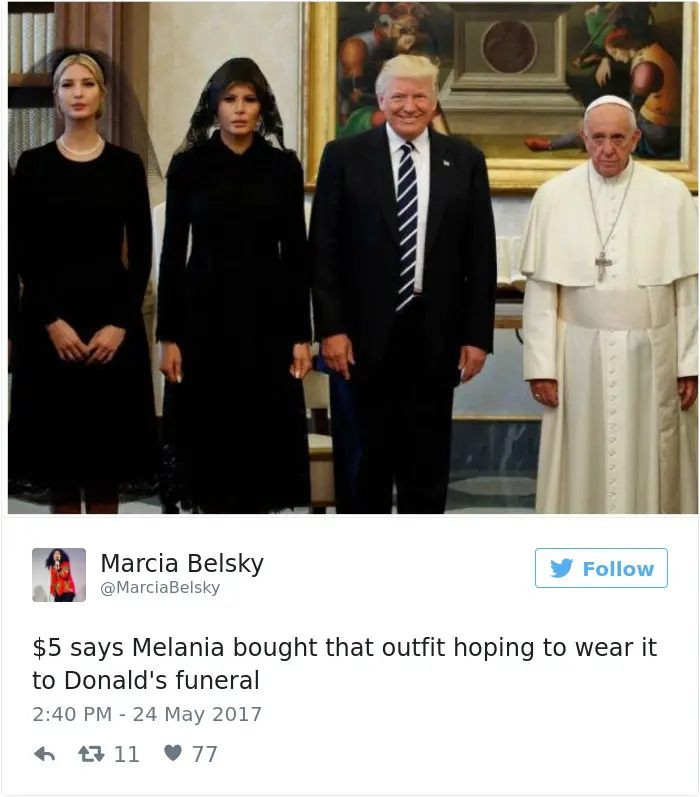 Pope meets Trump