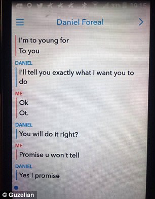 pedophile messages