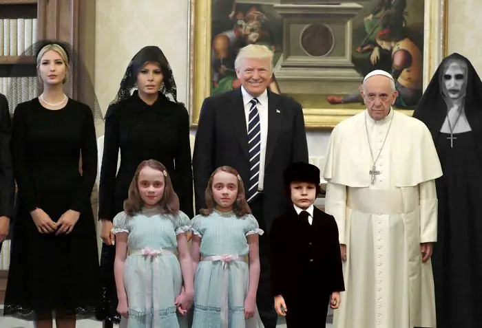 Pope meets Trump