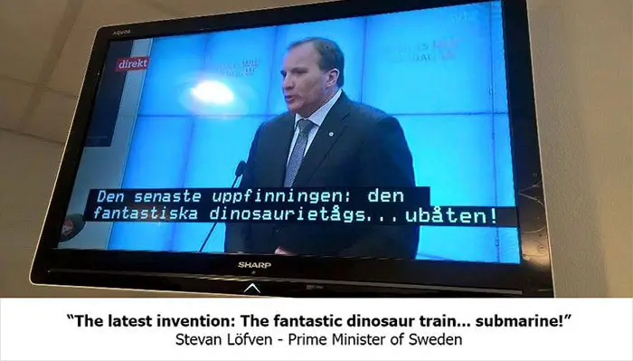 wrong subtitles