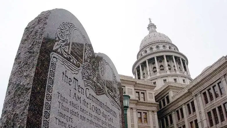 man and ten commandments