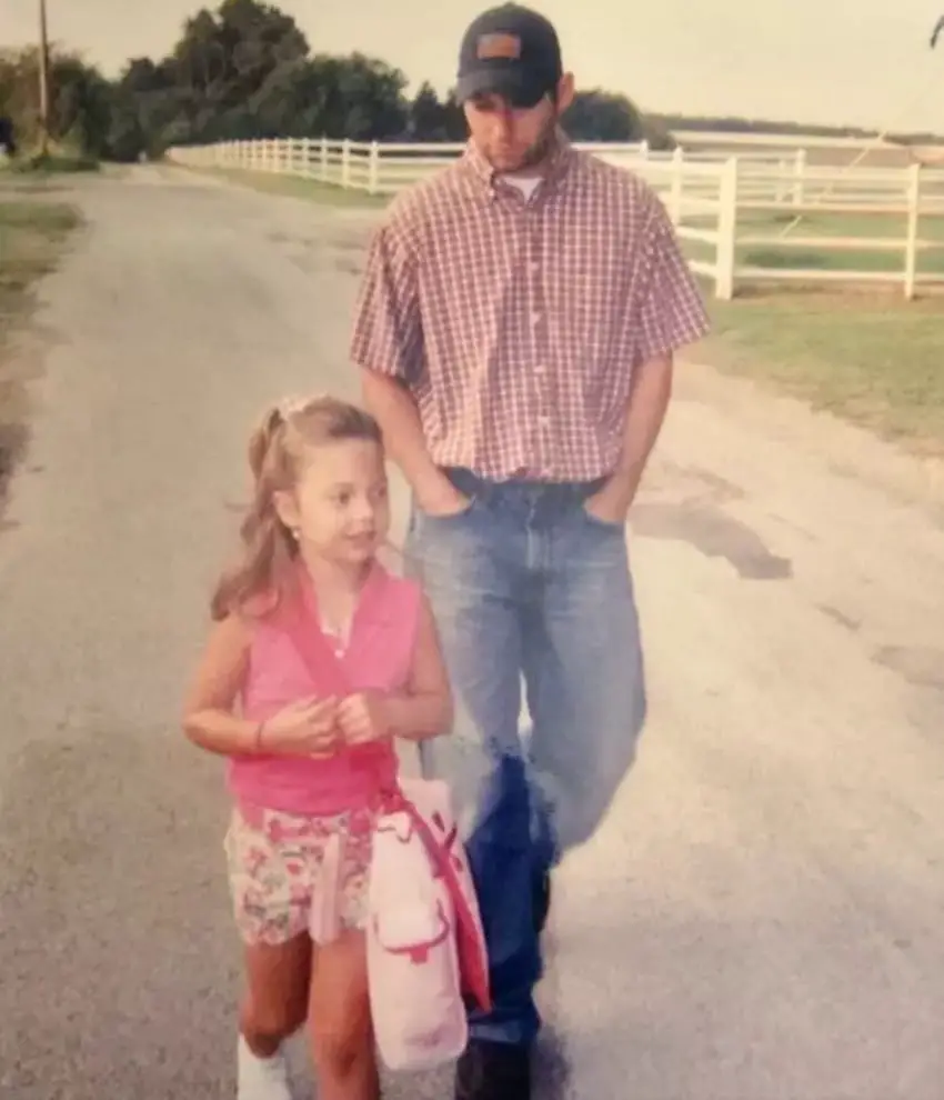 dad and daughter