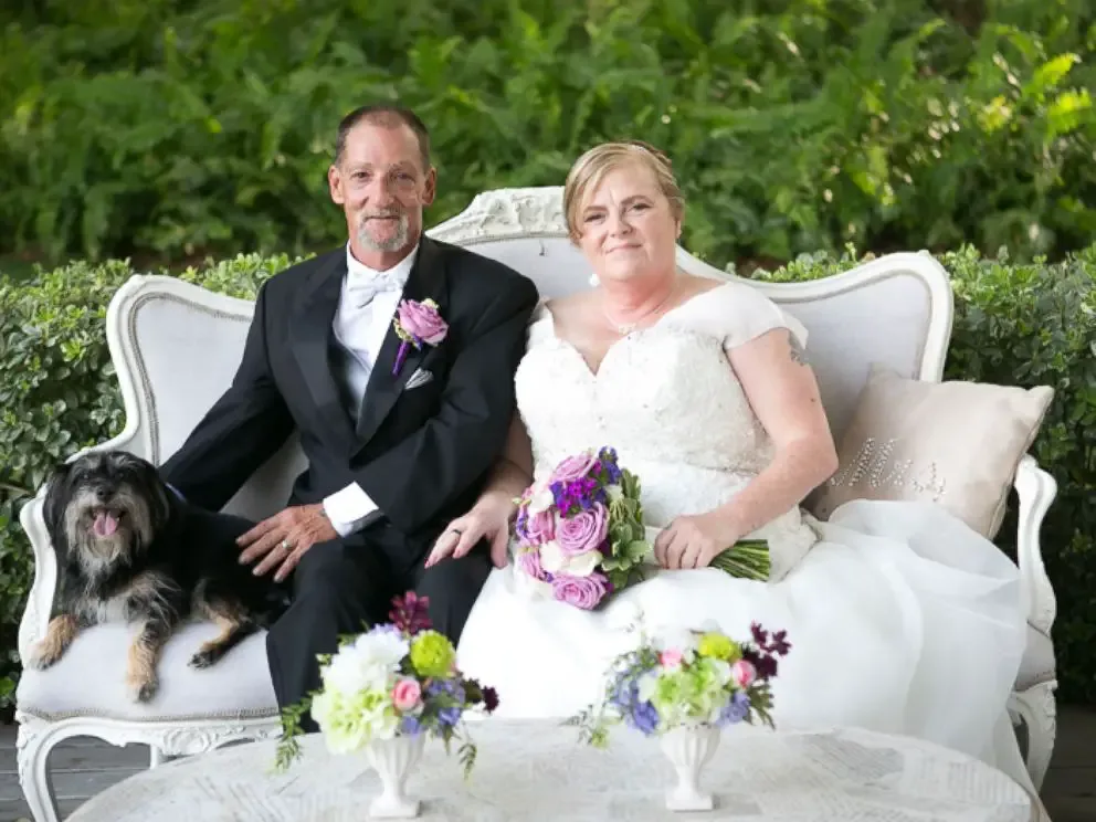 couple finally get married