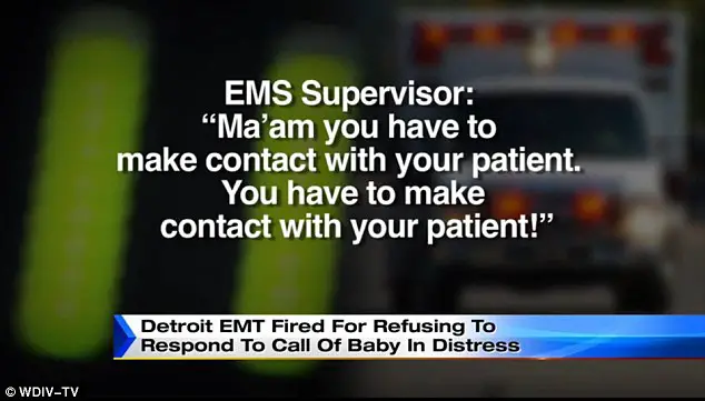 paramedic refuses to help