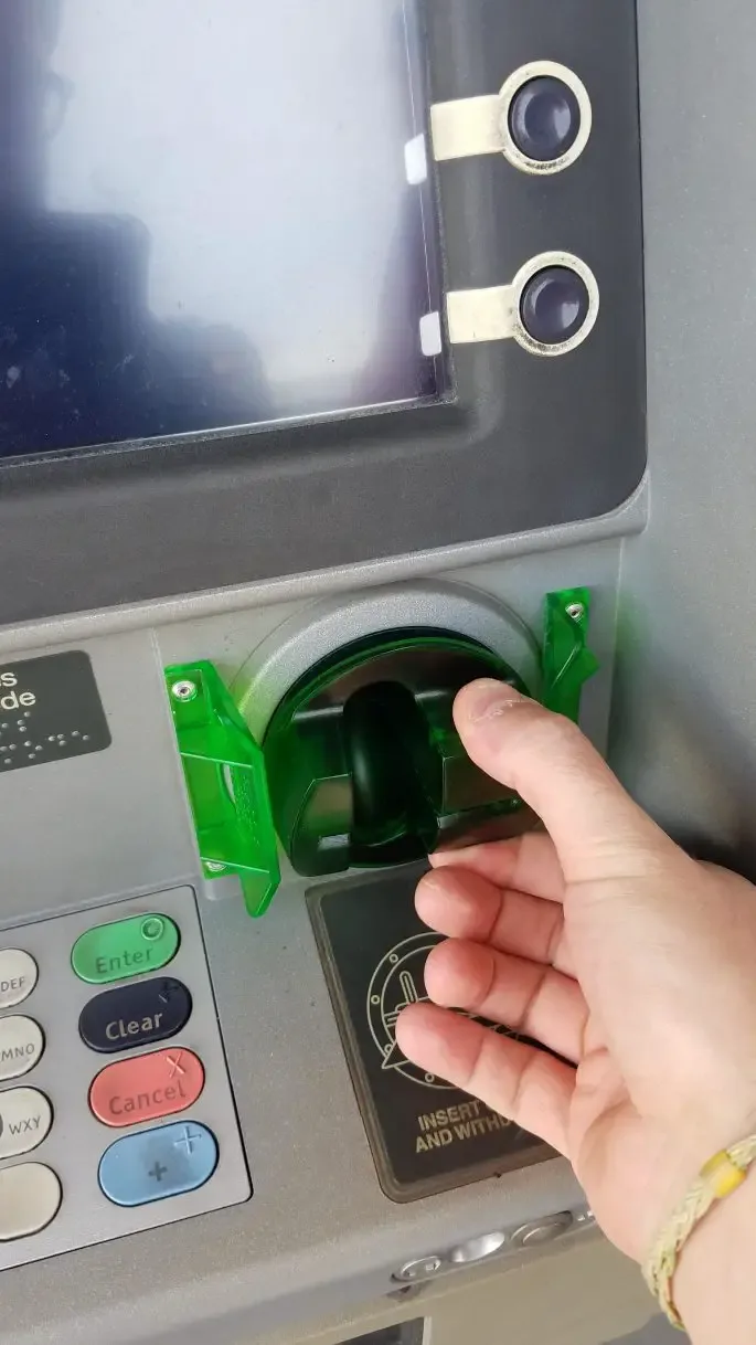 ATM scam