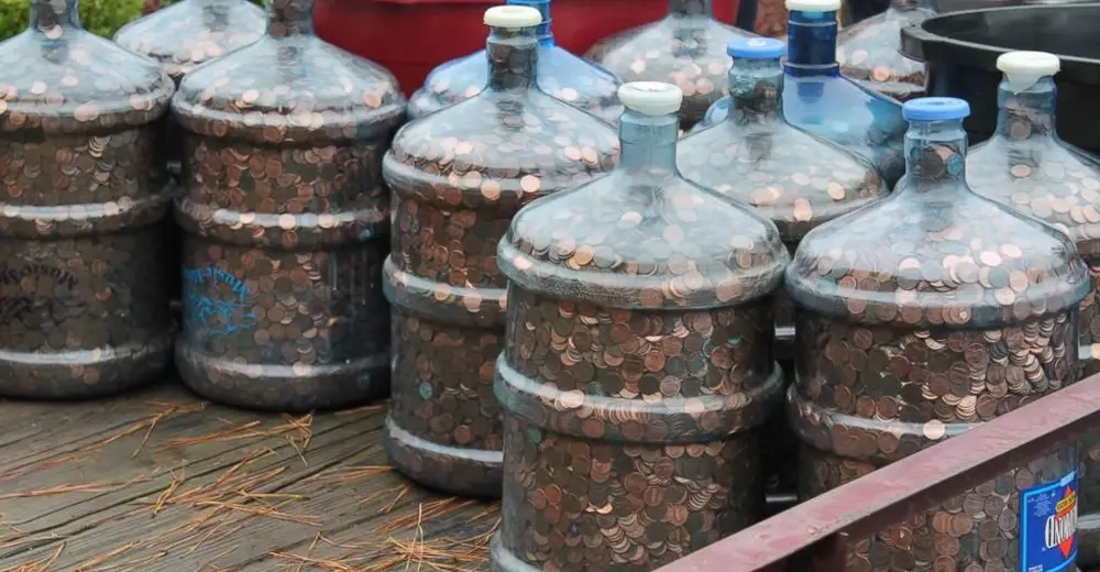 For 45 Years This Man Collected Pennies. Then At The Bank, His Total