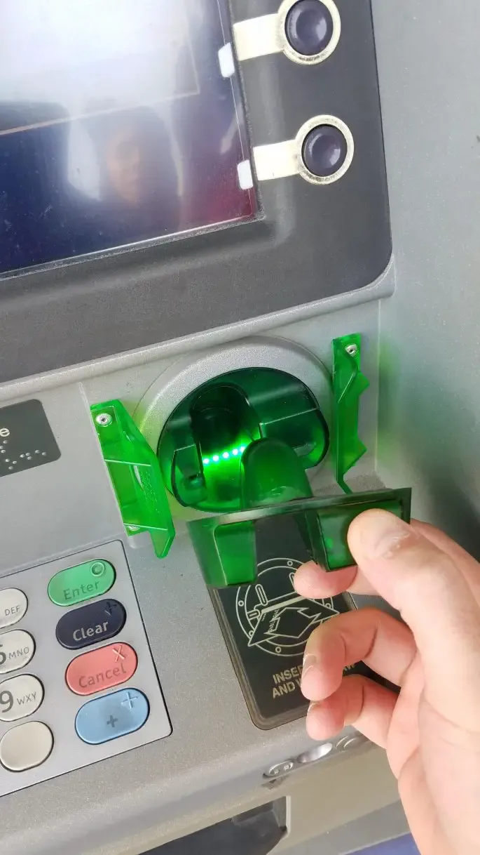 ATM scam