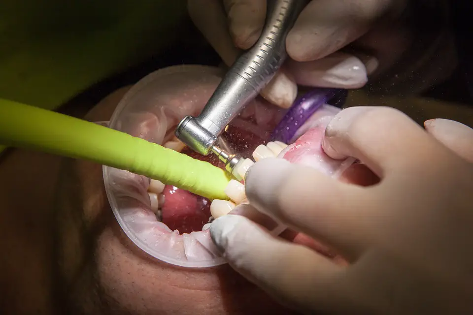 dentist injecting semen