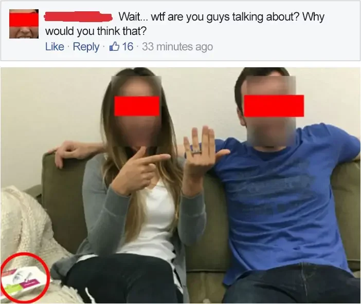 couple engagement photo