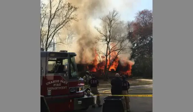 mom burns house down