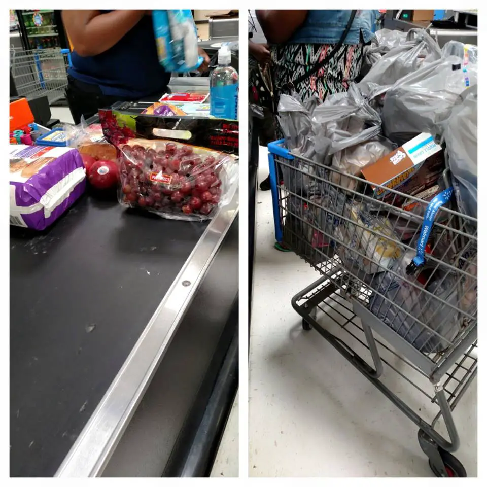 man and shopping cart