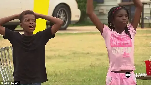 kids and lemonade stand