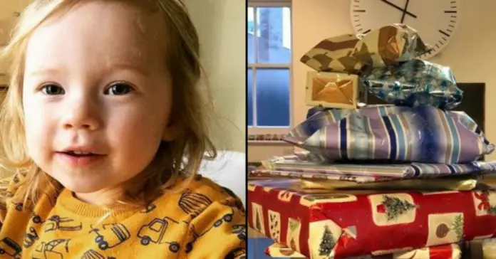 elderly-neighbour-little-girl-presents elderly neighbour little girl presents