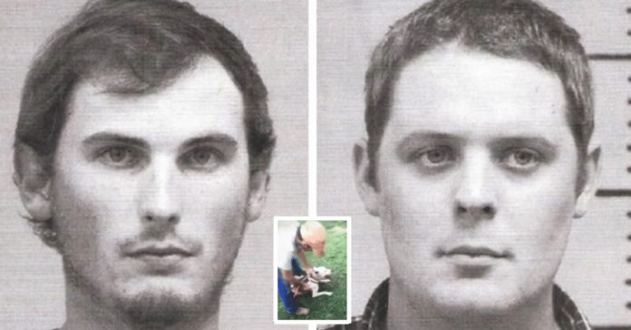 2-men-slit-dog-throat 2 men slit dog throat