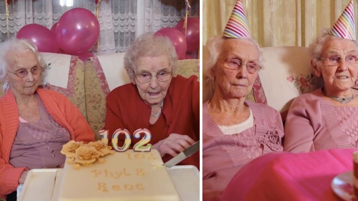 britain oldest twins aged 102