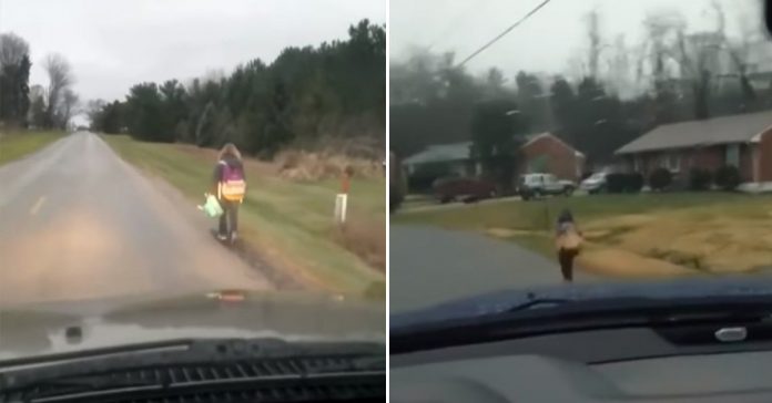 dad-makes-daughter-walk-5-miles dad makes daughter walk 5 miles