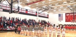 Players Freeze National Anthem Song
