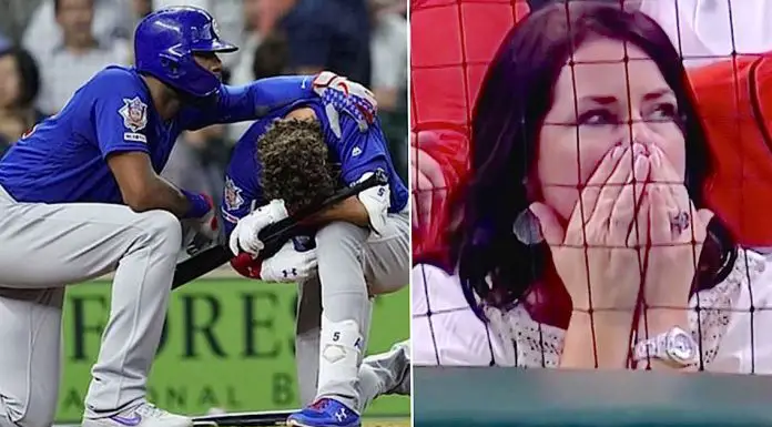 ballplayer hits 4-year-old girl