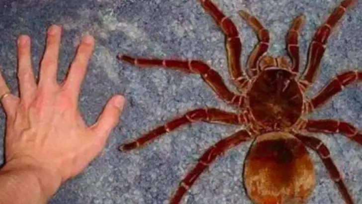 largest tarantula goliath birdeater