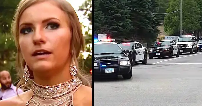 cops-line-up-senior-prom cops line up senior prom