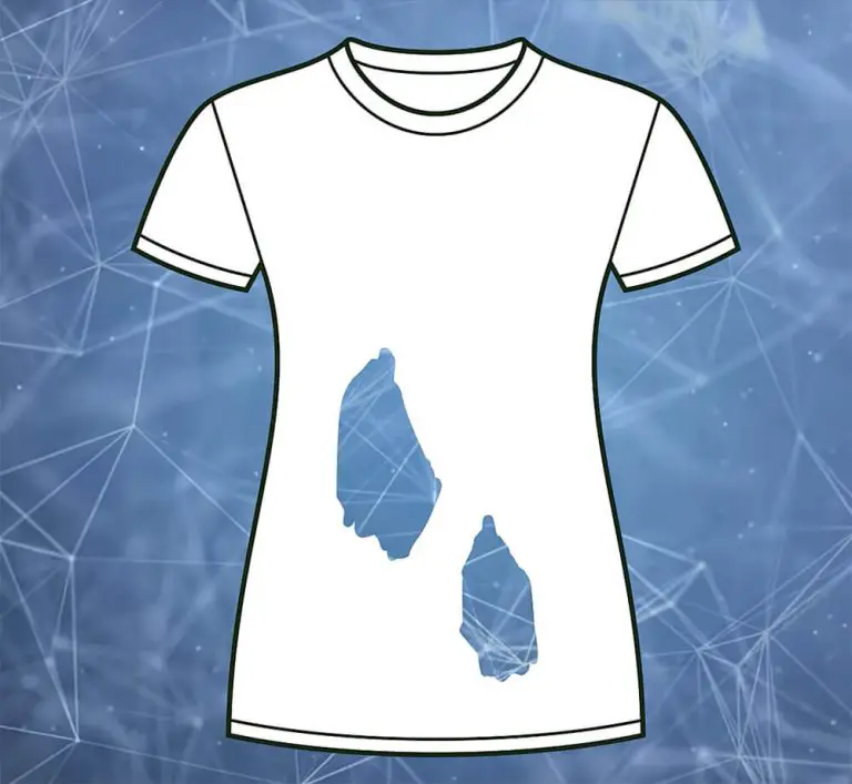 t shirt with holes in it