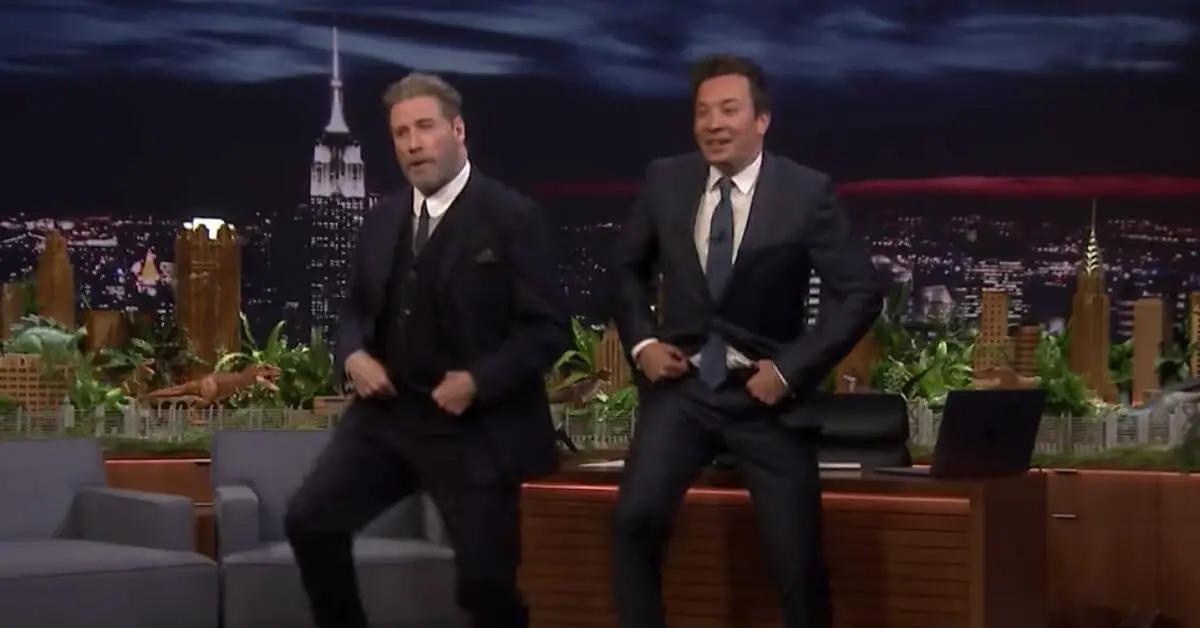 John Travolta Shows Off Grease Dance Moves Again In 40 Years