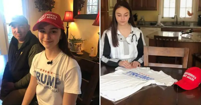 Ciretta-MacKenzie-MAGA-shirt