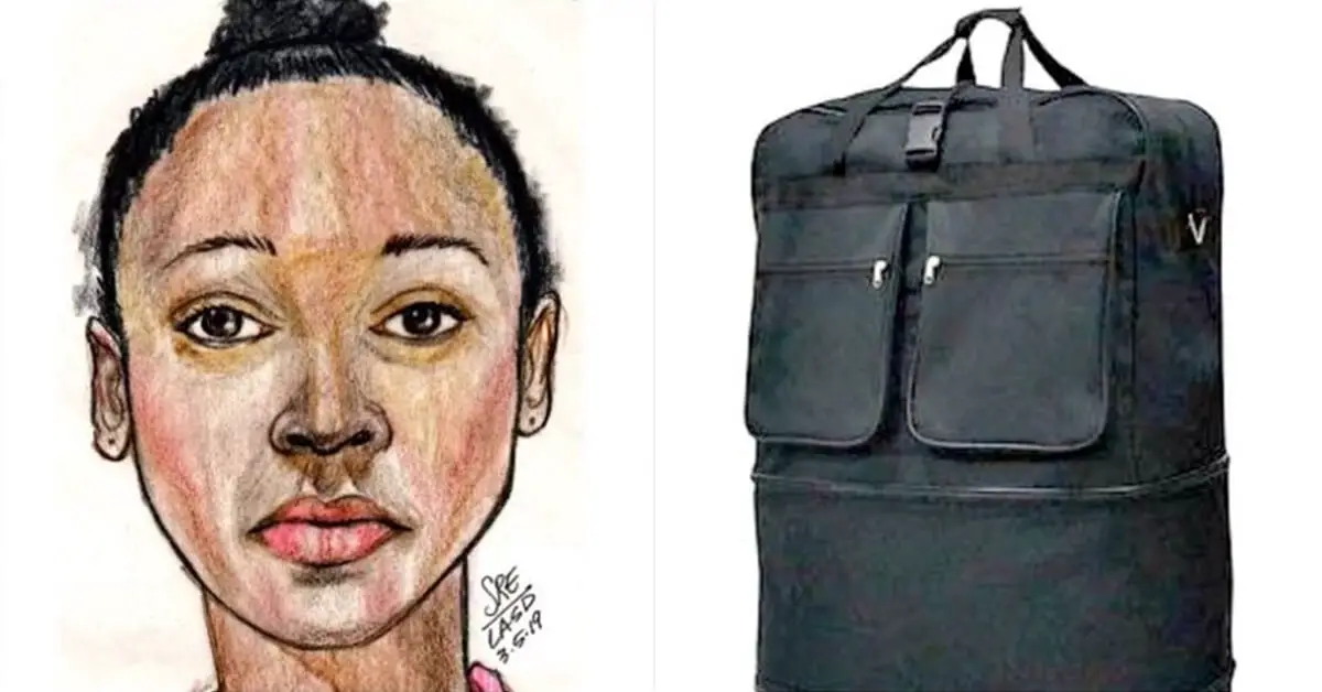 Police Department Releases Sketch Of Girl Found Dead Inside Suitcase